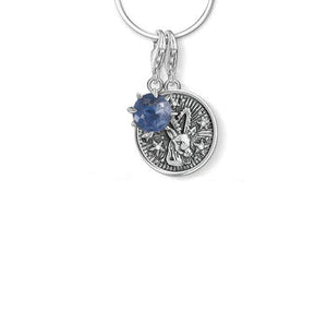 De-Stress Debt 12 Constellation Star Zodiac Sign Months Birthstone 925 Sterling Silver Necklace